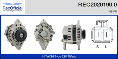Alternador Nissan TERRANO I