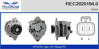 Alternador Nissan TERRANO II