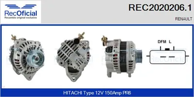 Alternador Renault VEL SATIS · Renault ESPACE IV