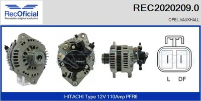 Alternador Opel CORSA C · Opel COMBO Box Body/MPV · Opel CORSA C Hatchback Van