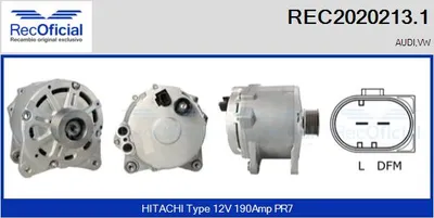Alternador Vw TOUAREG · Audi Q7