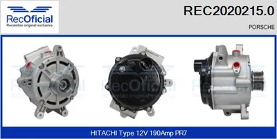 Alternador Porsche CAYENNE