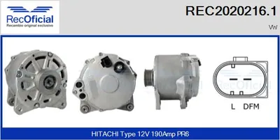 Alternador Vw TOUAREG