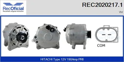 Alternador Vw TOUAREG