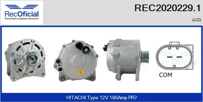 Alternador Audi A8 D3