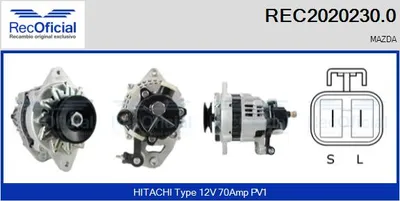 Alternador Mazda B-SERIE