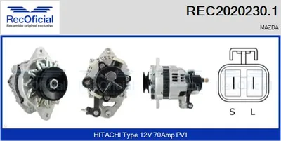 Alternador Mazda B-SERIE