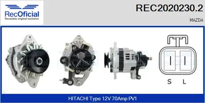 Alternador Mazda B-SERIE