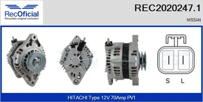 Alternador Nissan PICK UP