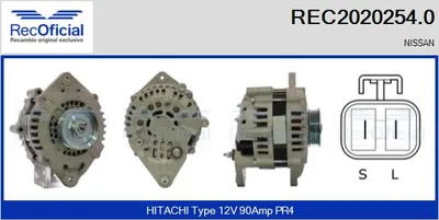 Alternador Nissan MAXIMA III