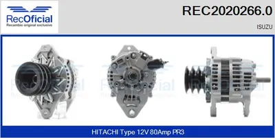 Alternador Isuzu D-MAX I