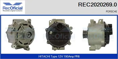 Alternador Porsche CAYENNE