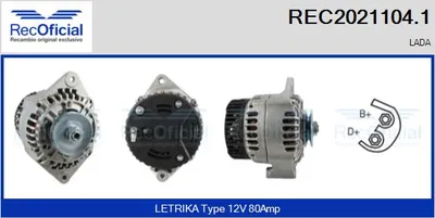 Alternador Lada NIVA Closed Off-Road Vehicle · Lada 110 · Lada 112