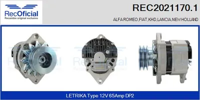 Alternador Alfa Romeo 75 · Lancia THEMA · Lancia THEMA SW