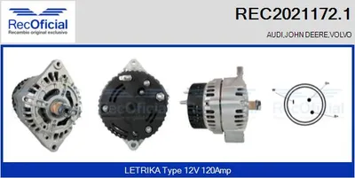 Alternador Volvo 940 · Audi A6 C6 · Audi A6 C6 Avant