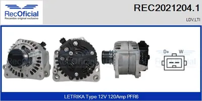 Alternador Lti TX