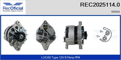 Alternador Nissan PRIMERA · Nissan PRIMERA Hatchback