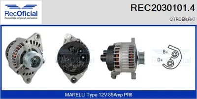 Alternador Fiat PUNTO · Fiat BRAVA · Fiat BRAVO I