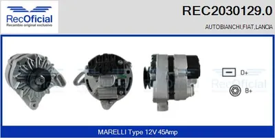 Alternador Fiat PANDA · Fiat TIPO · Fiat UNO