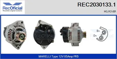 Alternador Rover 400 II Hatchback · Rover 200 II Hatchback · Rover 400 II