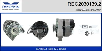 Alternador Fiat PANDA · Fiat TIPO · Fiat UNO