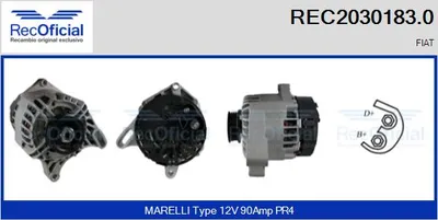 Alternador Fiat SEICENTO / 600