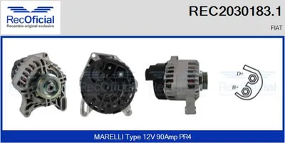 Alternador Fiat SEICENTO / 600