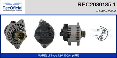 Alternador Fiat BRAVA · Fiat BRAVO I · Fiat COUPE