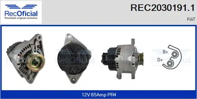 Alternador Fiat BRAVA · Fiat BRAVO I