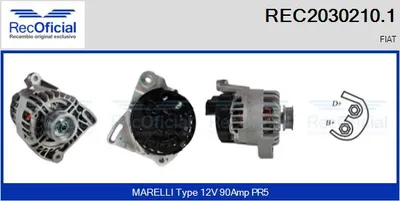 Alternador Fiat STILO