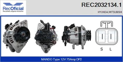 Alternador Mitsubishi L 300 III Bus · Mitsubishi L 300 III Van