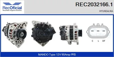 Alternador Hyundai i10 I · Kia PICANTO II