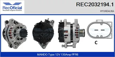 Alternador Hyundai TUCSON · Kia SPORTAGE IV