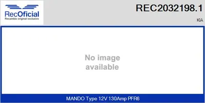 Alternador Kia RIO IV · Kia PICANTO III · Kia STONIC