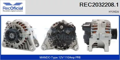Alternador Hyundai GENESIS Coupe