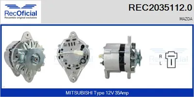 Alternador Mazda 323 I Station Wagon