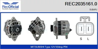 Alternador Subaru JUSTY I