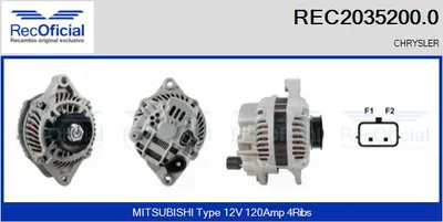 Alternador Chrysler PT CRUISER