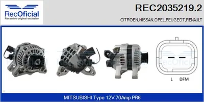 Alternador Citroën XM · Citroën XM Break · Citroën XSARA