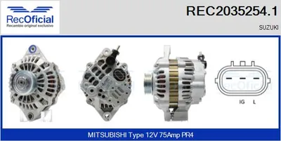 Alternador Suzuki SWIFT III