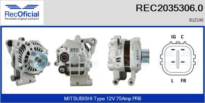 Alternador Suzuki GRAND VITARA II