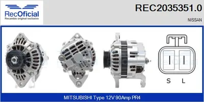 Alternador Nissan 300ZX