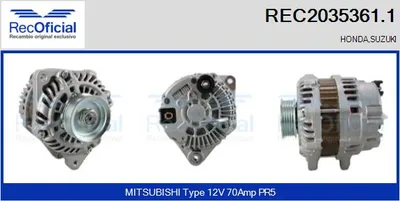 Alternador Honda CIVIC IX