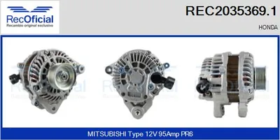 Alternador Honda CIVIC IX · Honda CIVIC IX Tourer