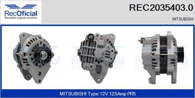 Alternador Mitsubishi PAJERO III