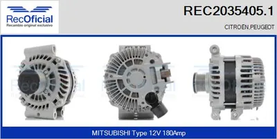 Alternador Peugeot 308 II · Peugeot 5008 II