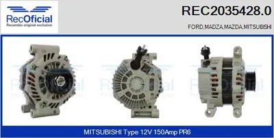 Alternador Mazda TRIBUTE