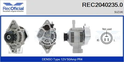 Alternador Suzuki ALTO IV