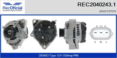 Alternador Lexus LS · Lexus SC Convertible