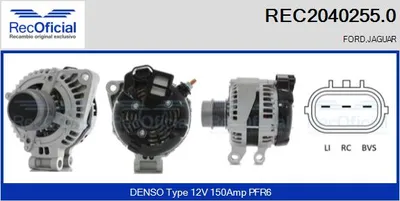 Alternador Jaguar S-TYPE II